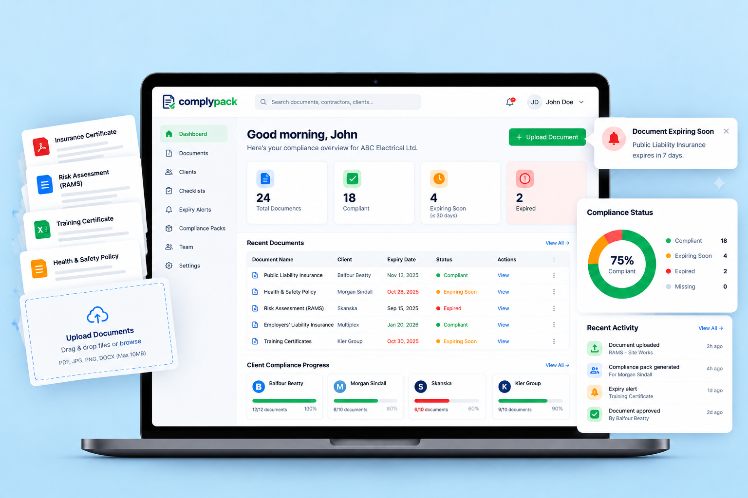 DeficiencySync product screenshot